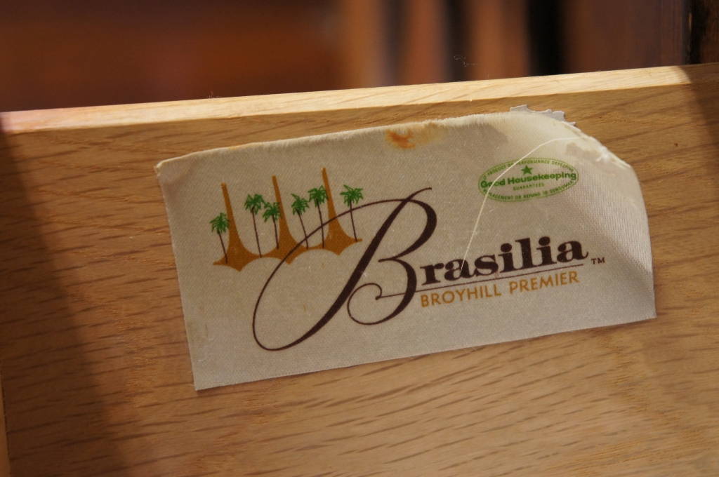 Broyhill Brasilia Mid Century Hutch