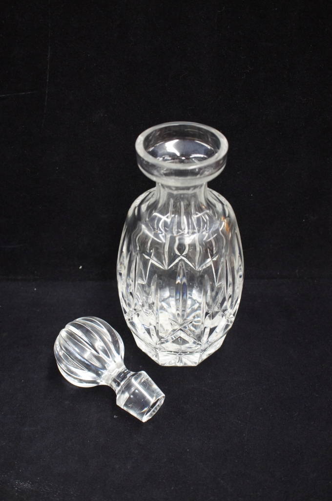 1 Stunning Old Fashioned Solid Waterford Westhampton Crystal Decanter ...