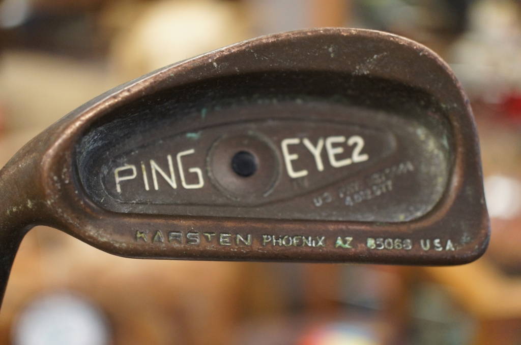 10 Left Handed Ping Eye 2 White Dot Beryllium Copper Golf Clubs 2 9 Lob 