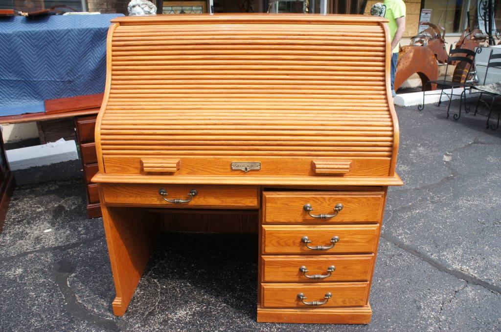 american drew roll top desk