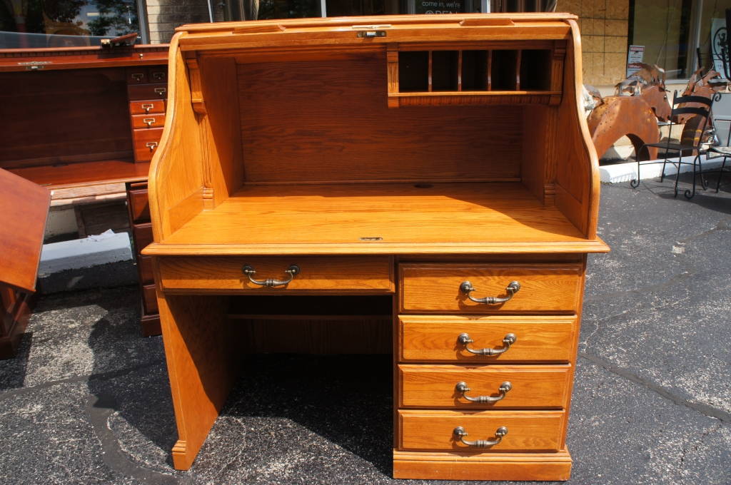 american drew roll top desk