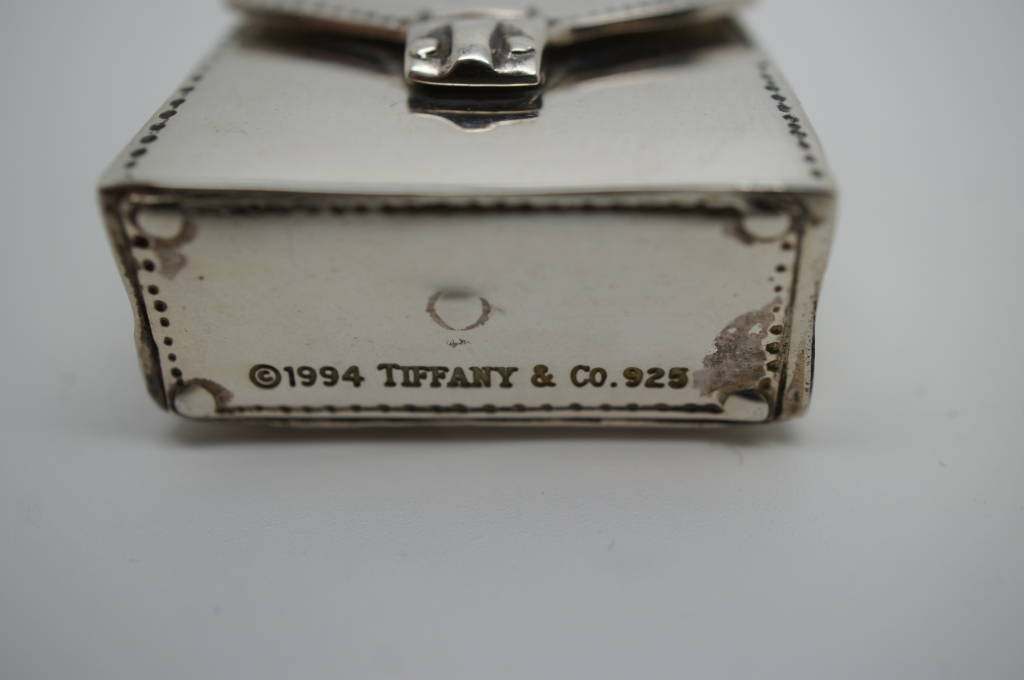 1994 Tiffany Co Sterling Silver Purse Handbag Token Charm 925 Limoge ...