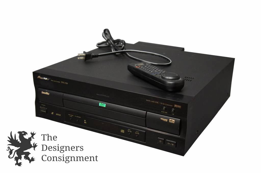 Pioneer DVL-919 Gold Laserdisc DVD LD Player with Remote