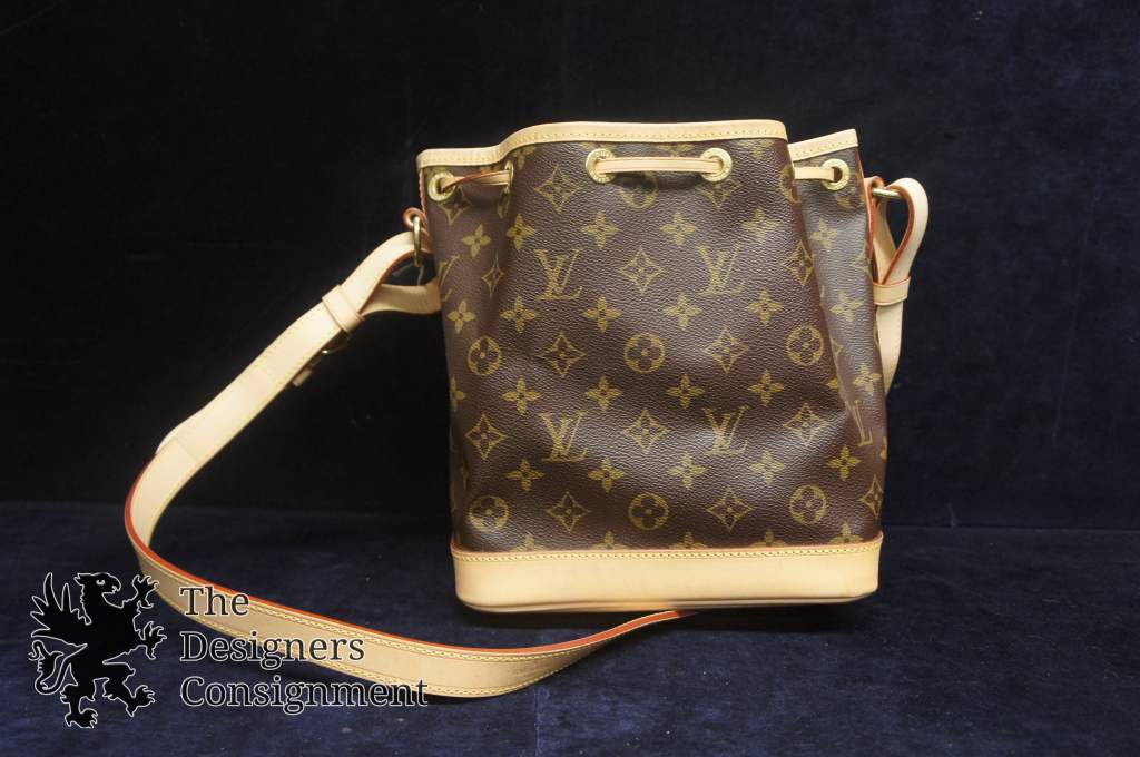 Authentic Louis Vuitton Petite M40817 NOÉ BB Mini Bucket Shoulder Tote Bag  Purse