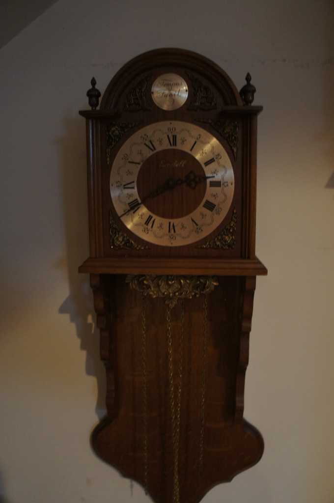 Tempus Fugit Eurobell Weight Driven Wall Clock