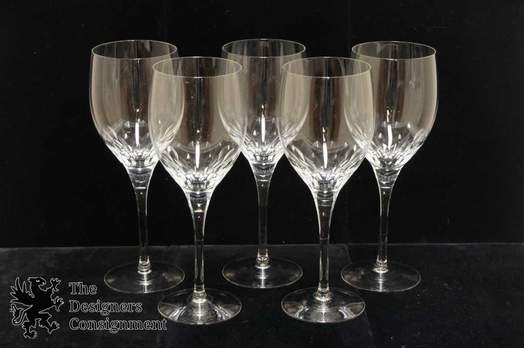 20 Orrefors Prelude Sweden Crystal Wine Glasses Goblet White Red ...