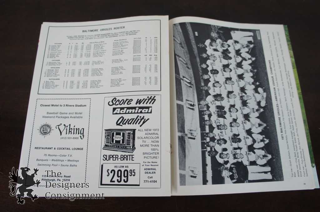 1971 World Series Commemorative Pin - Pirates vs. Orioles