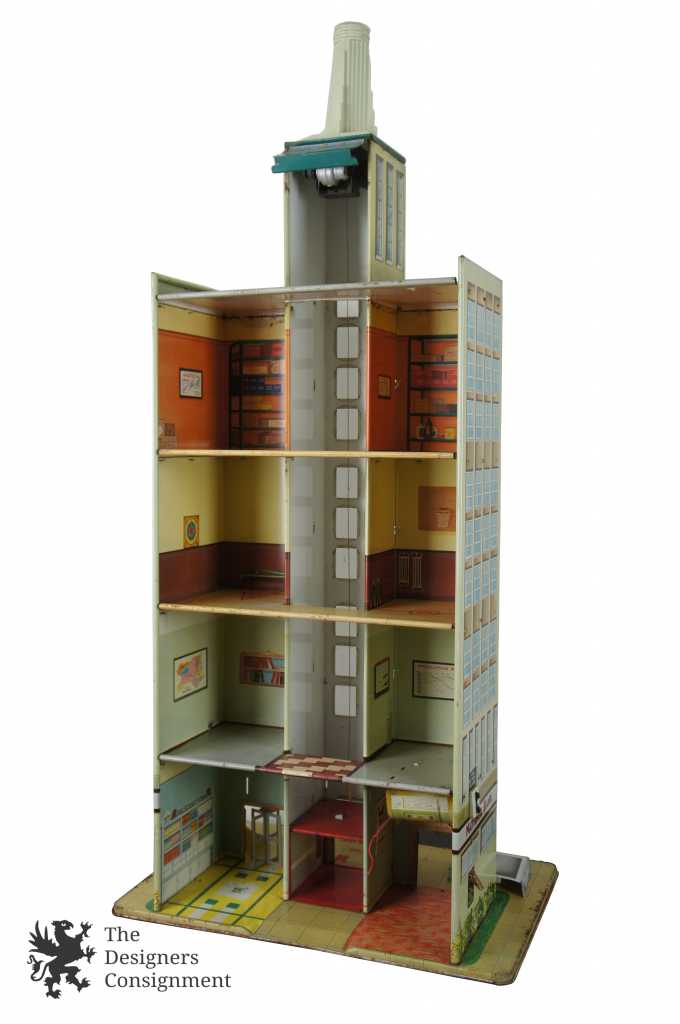 Marx Toys Skyscraper Reissue Phone Booth for sale online 