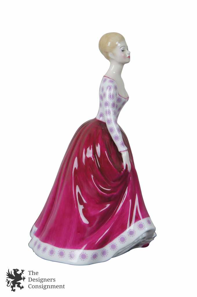 Vintage Mint 1972 Royal Doulton & Co. Figurine Fiona HN 2694 Porcelain Lady