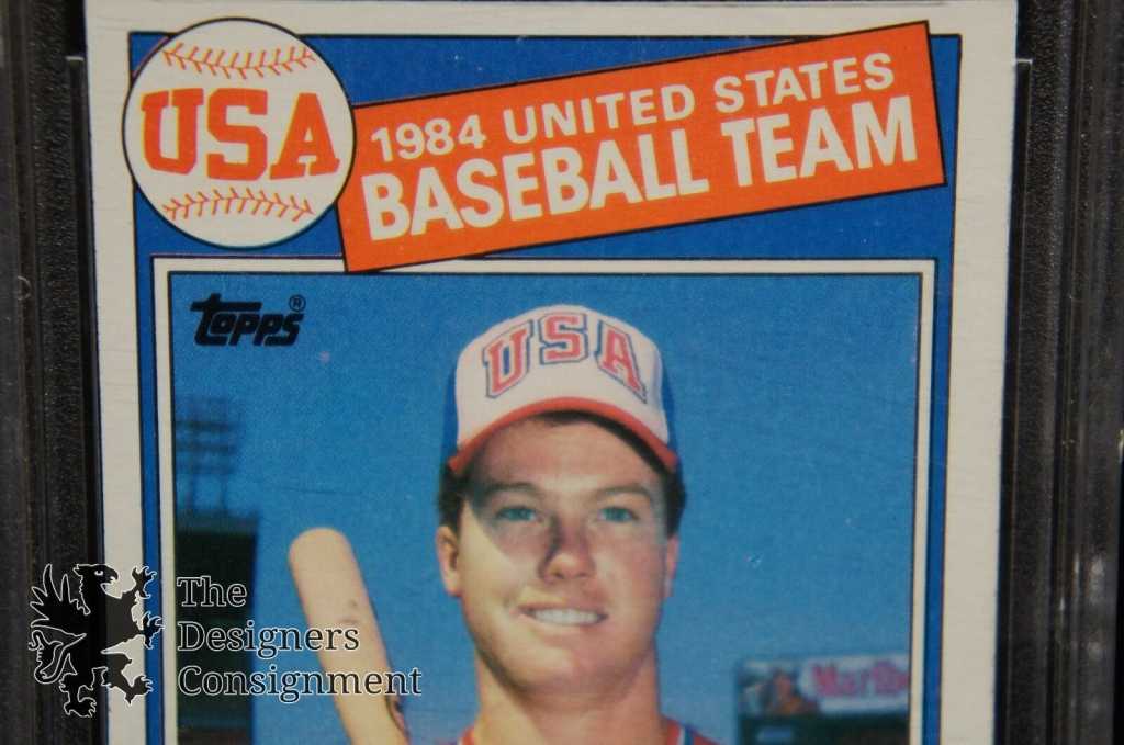 1985 Mark McGwire '84 USA Baseball Team First Base Topps Rookie Trading ...