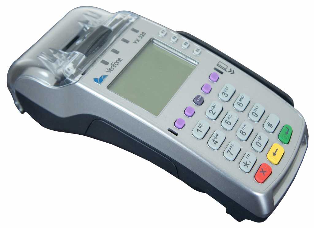 VeriFone VX520 Credit Card Chip Machine | The Designers Consignment