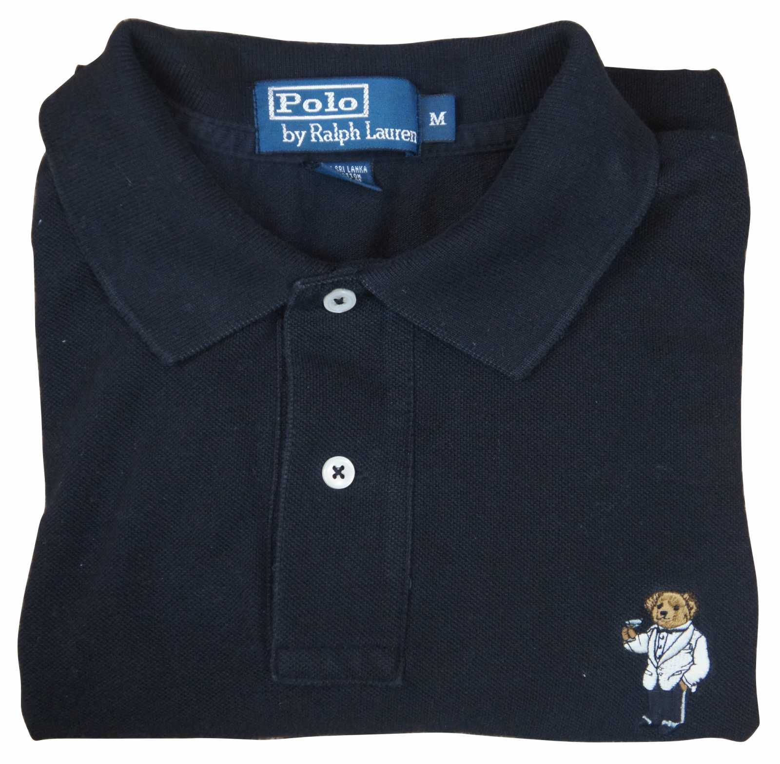 Polo Ralph Lauren Martini Tuxedo Bear Tux Golf Shirt