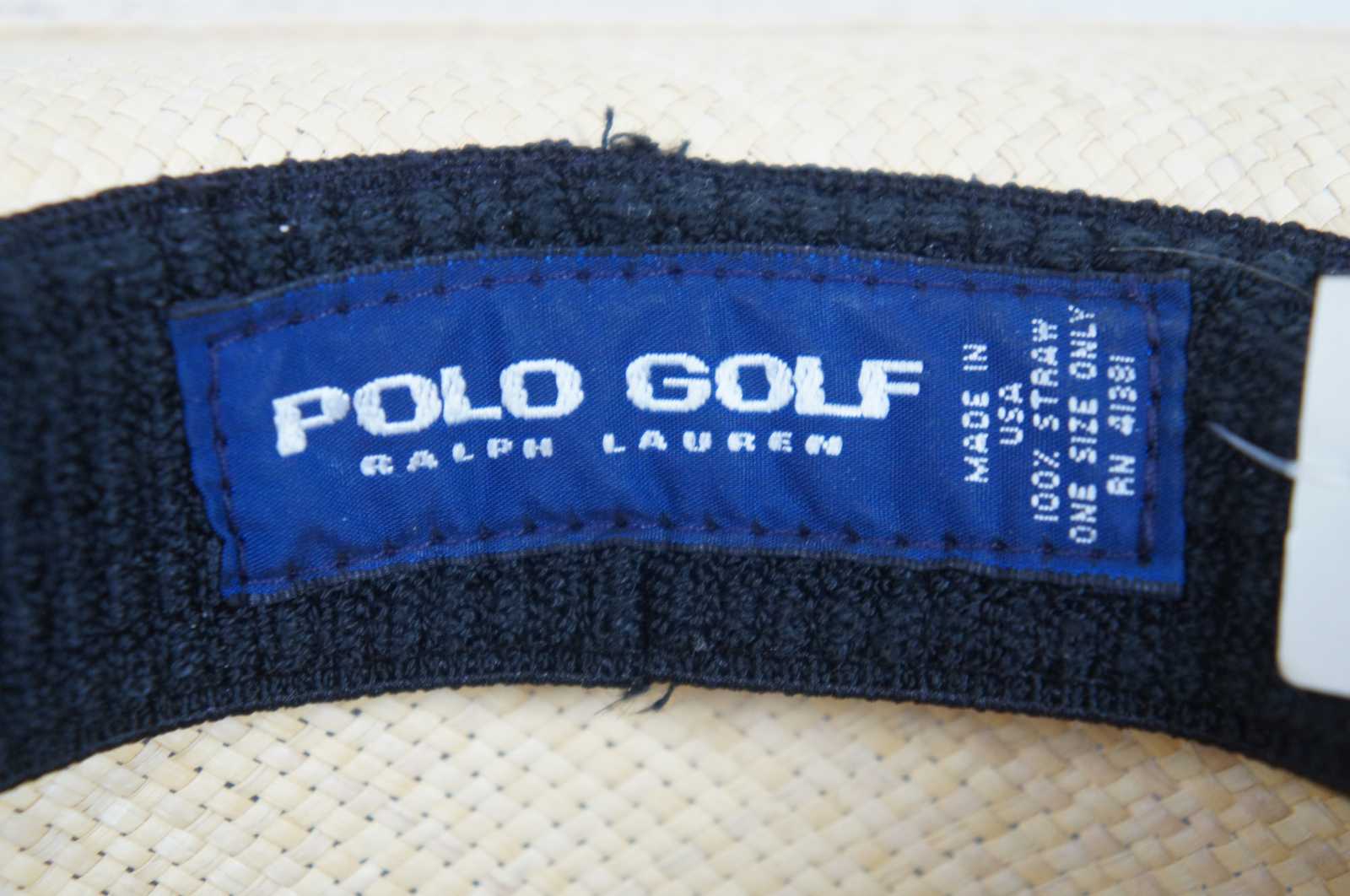 polo ralph lauren straw hat