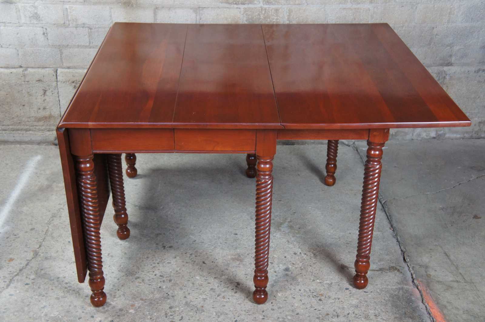 willett cherry drop leaf table