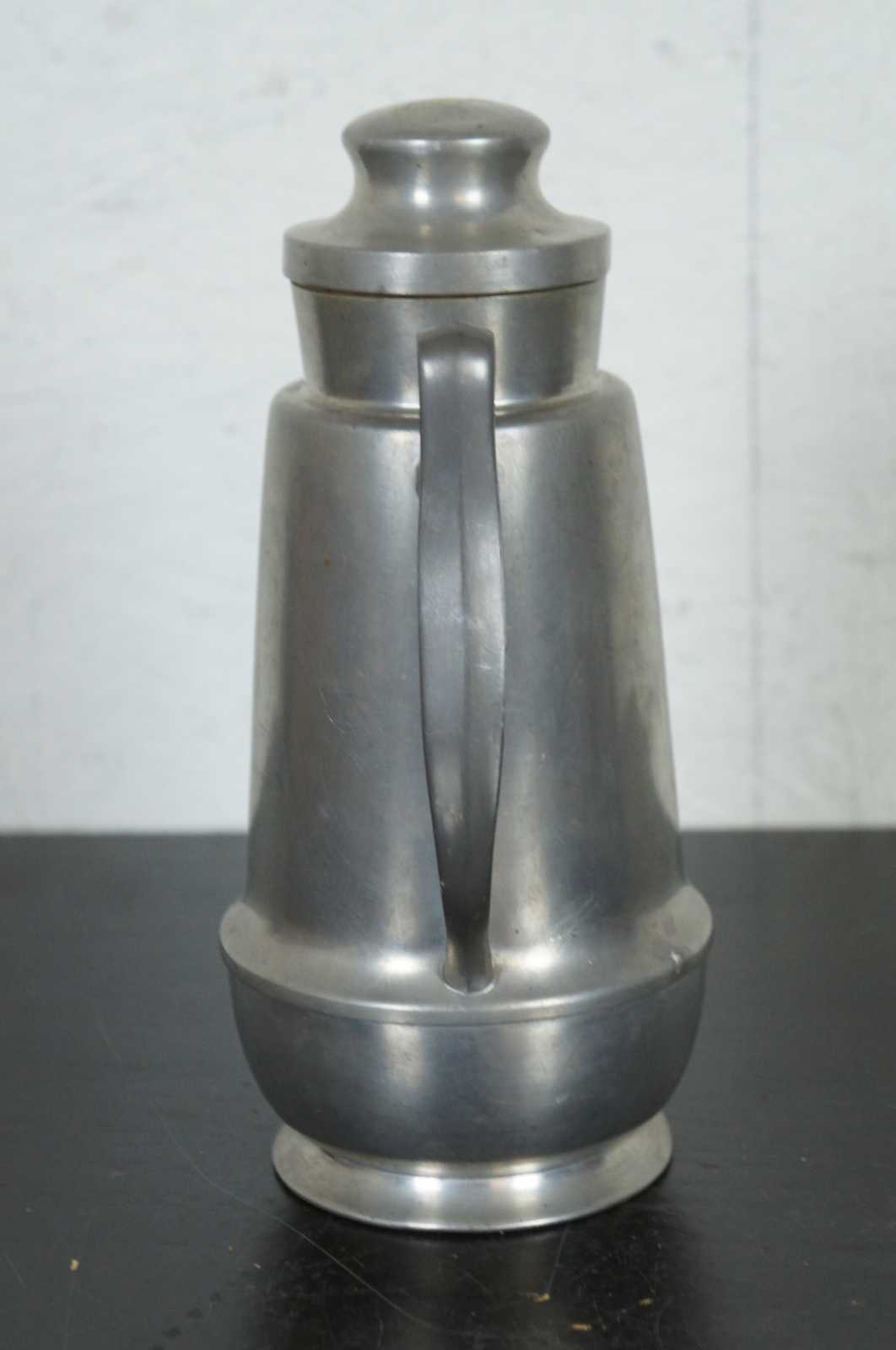 Ray Silver Co Pewter 127 Lidded Cocktail Pitcher Shaker Barware Coffee ...