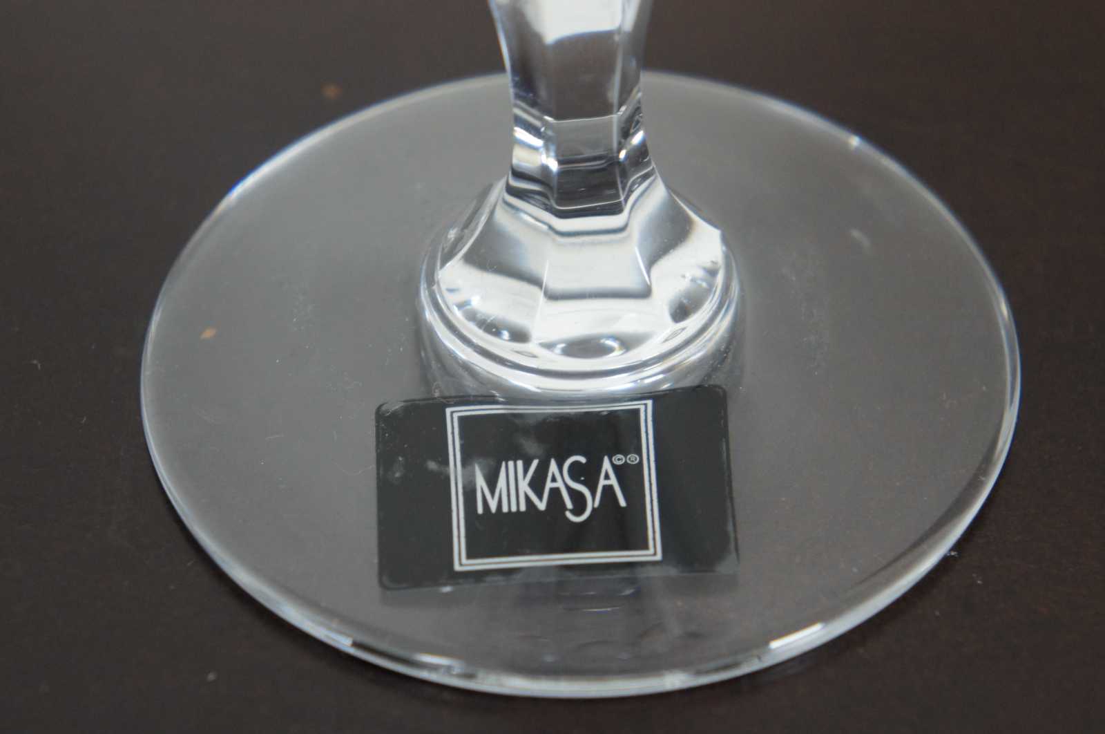 Mikasa Arctic Lights Water Glasses / Mikasa Water Goblets