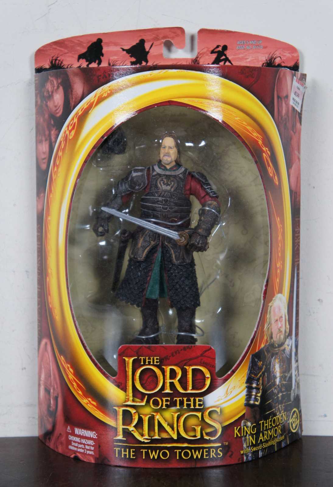 6 Lord of the Rings Two Towers Action Figures Toy Biz 2002 NIB