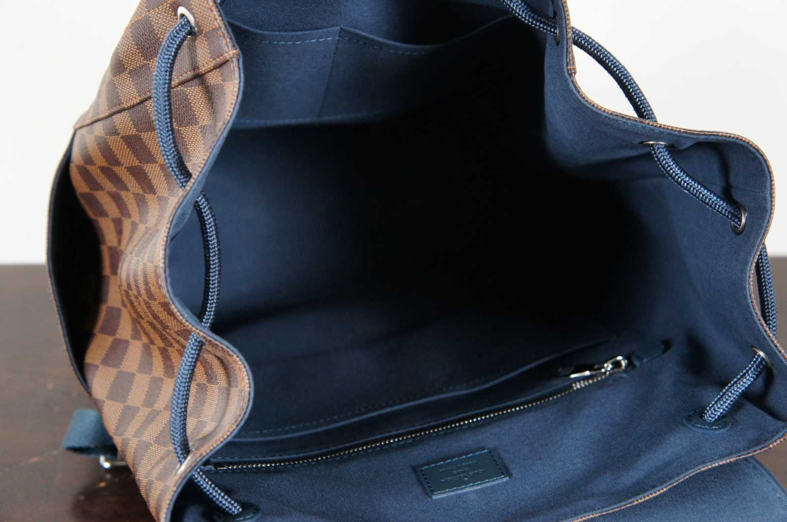 Louis Vuitton, Bags, 0 Authentic Louis Vuitton Runner Backpack Damier  Brown