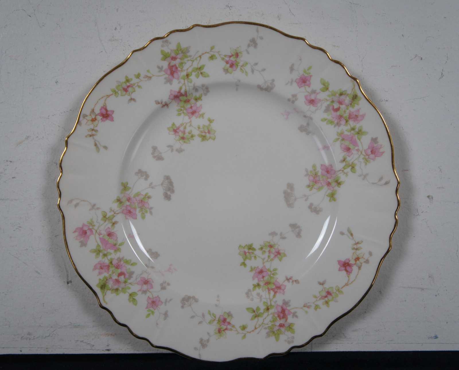 54 Pc Vintage Federal Shape Syracuse China Set Dinnerware Pink Rose Floral