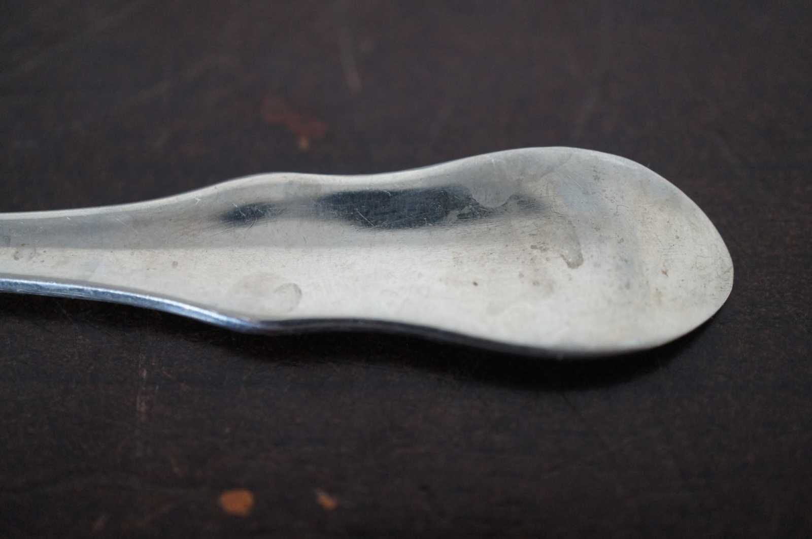 Antique Yukon Silver Warranted Sugar Shell Serving Spoon Beaded ...