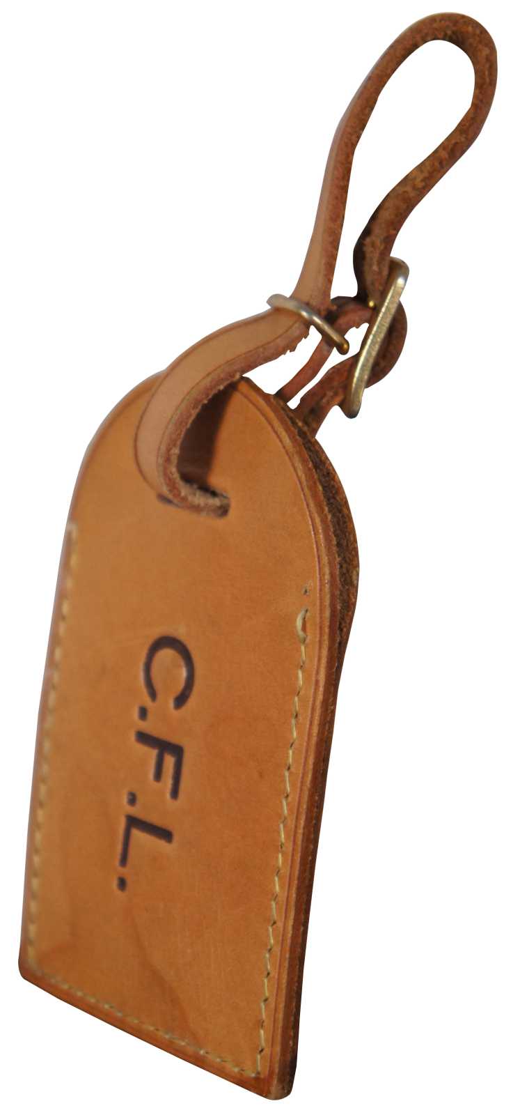 Louis Vuitton Vachetta Leather Luggage Name Tag Louis Vuitton