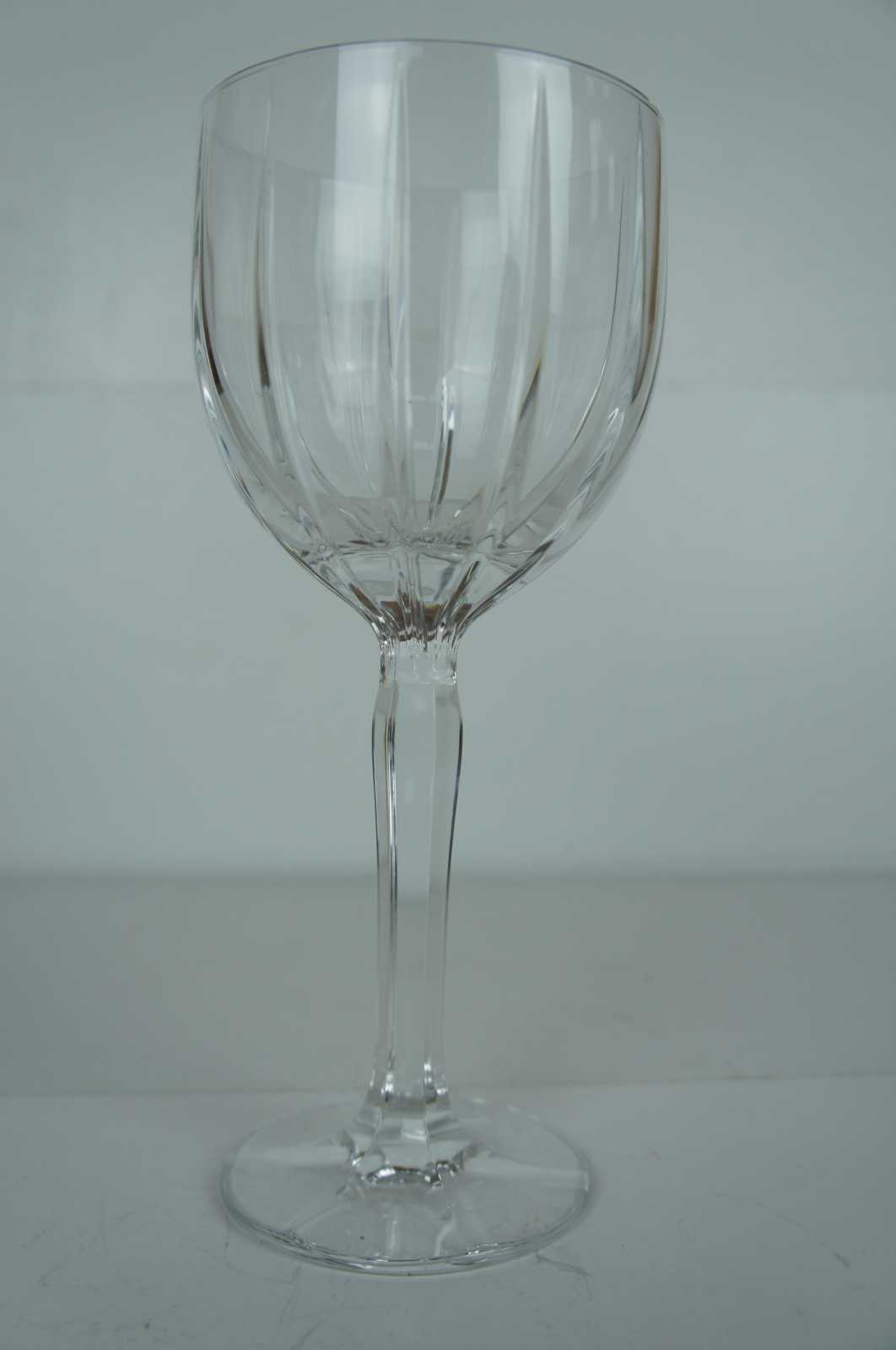 4 Vintage Waterford Crystal Marquis Omega Wine Goblet Glasses 8.5