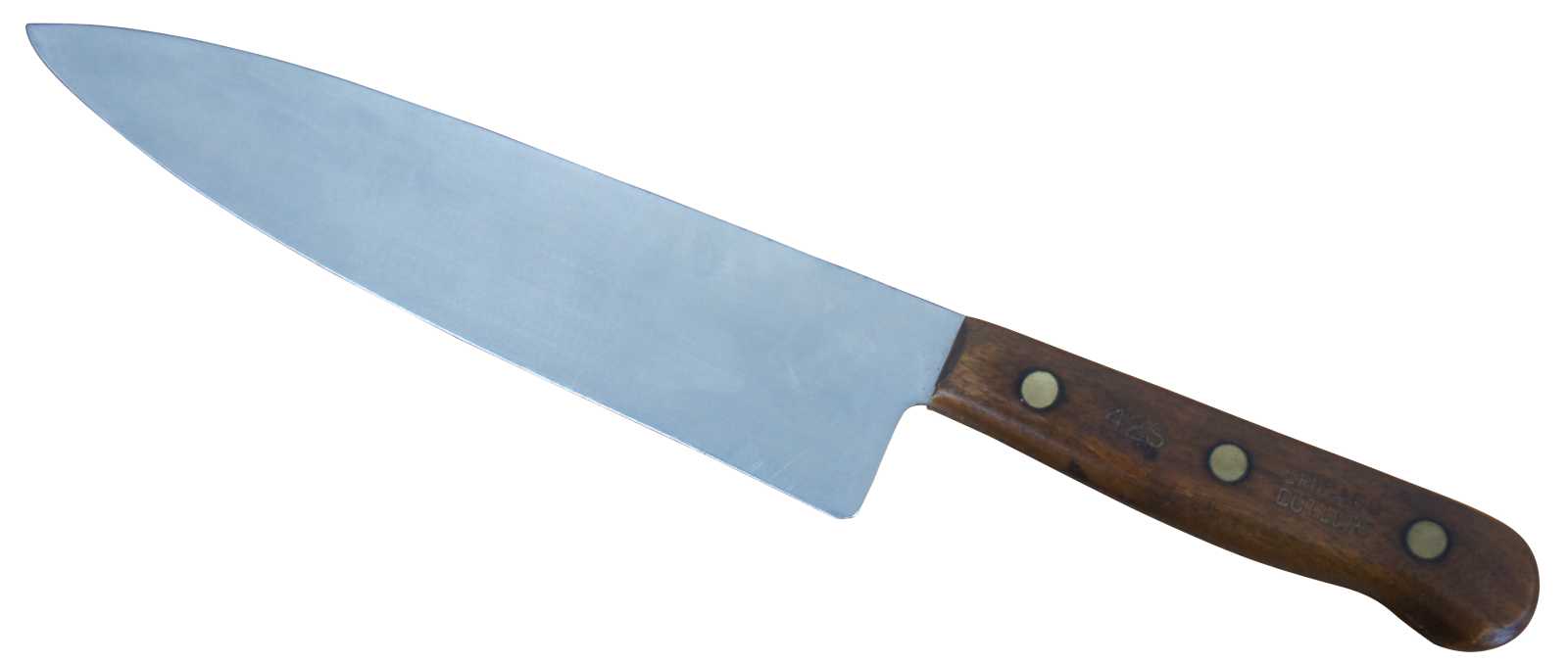 Buy the Vintage Cutco No. 22 Butcher Knife 8in. Blade w/ Wood Handle