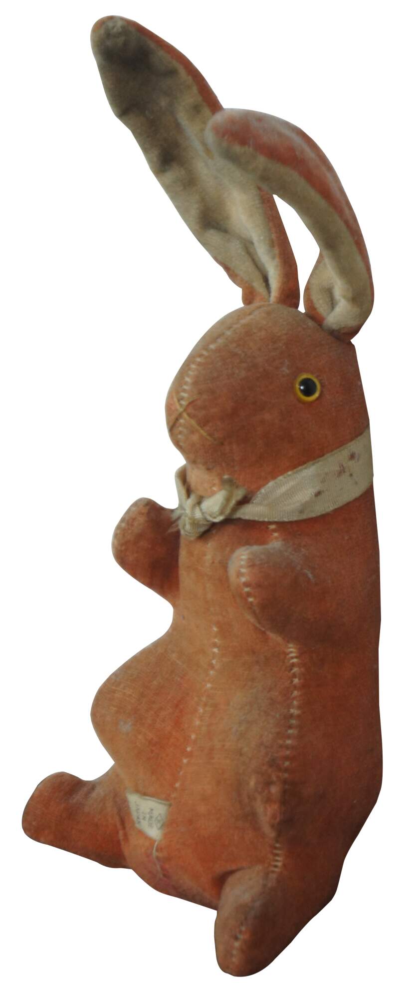 Vintage velveteen top rabbit stuffed animal