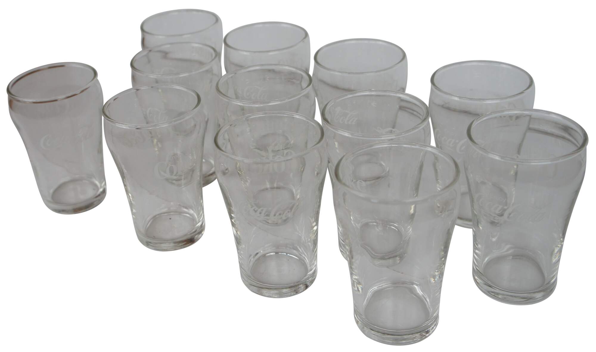 Vintage Libbey Drinking Glasses Tumblers Advertising Coke Sprite  Tastee-freez