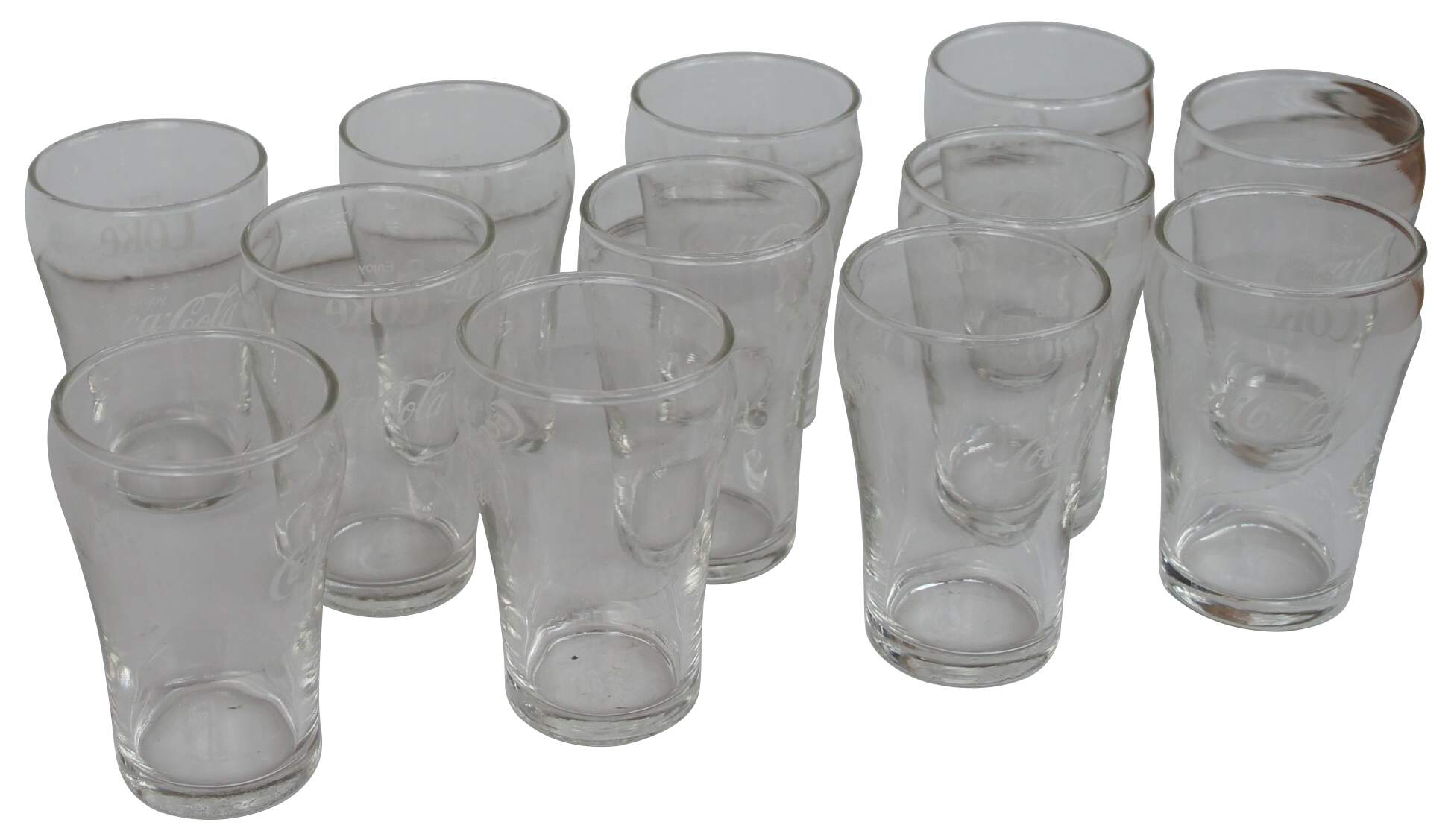 Vintage Libbey Drinking Glasses Tumblers Advertising Coke Sprite  Tastee-freez