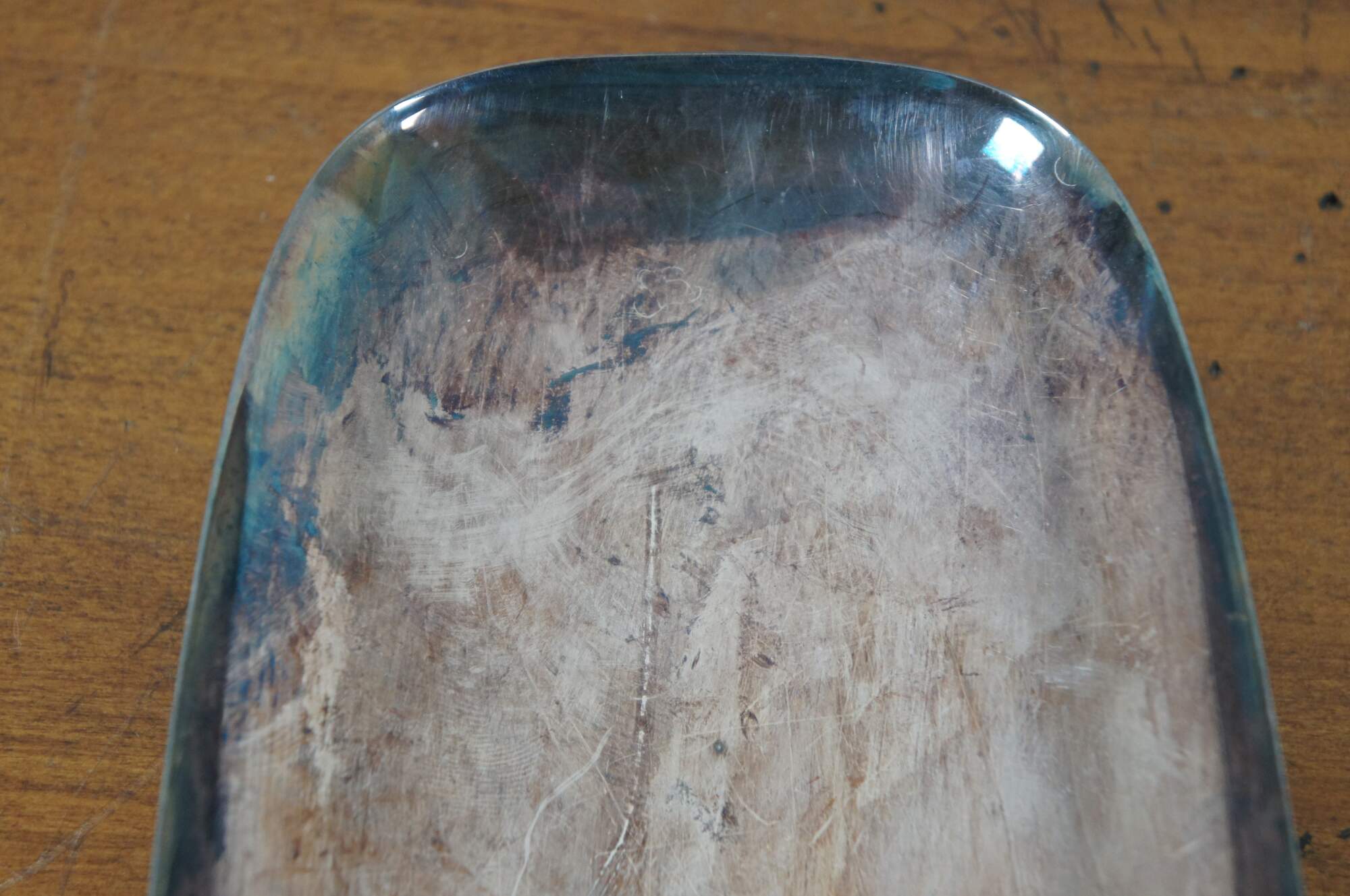 Vintage W & S Blackinton Silver Plate Footed Butter Nut Bon Asparagus