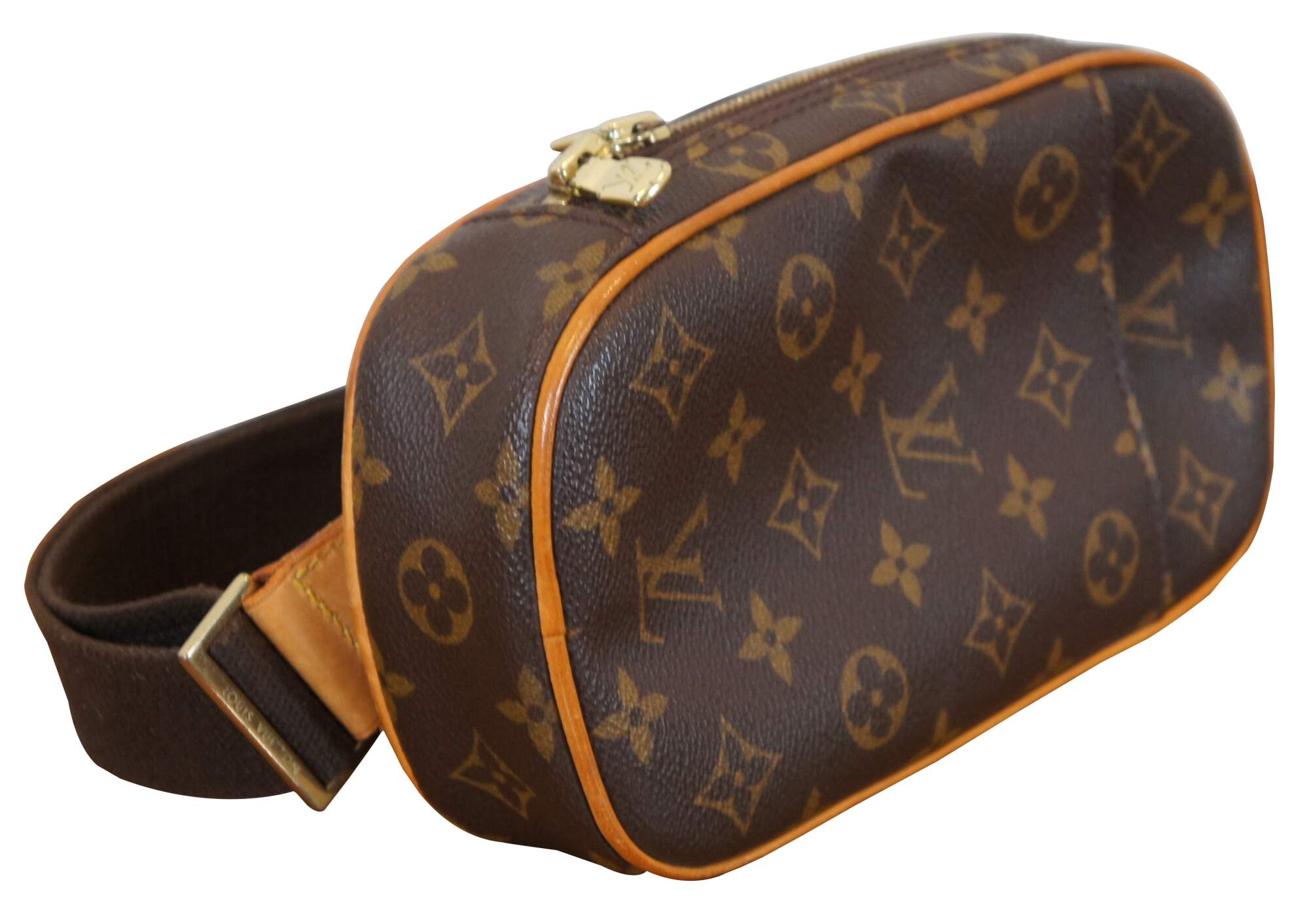 Louis Vuitton Paris Monogram Pochette Gange Crossbody Clutch Waist Fanny  Pack