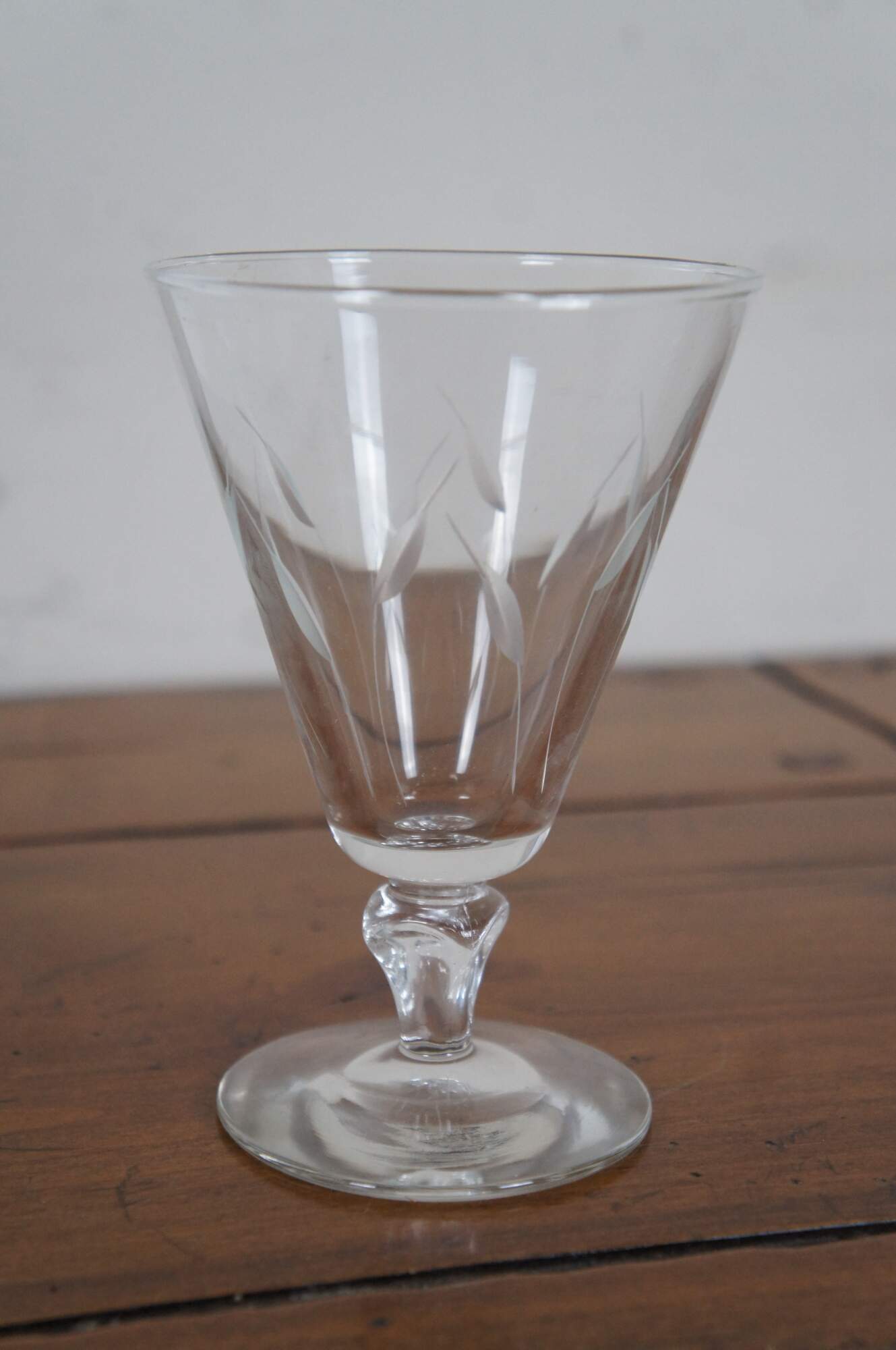 Short Stem Wine Glasses Water On Stock Photo 511054327