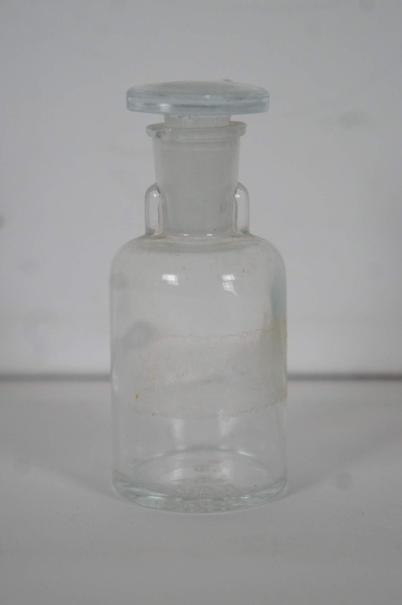 Antique T.c. Wheaton Glass Tcw Co Medicine Apothecary Bottle Jar 4”