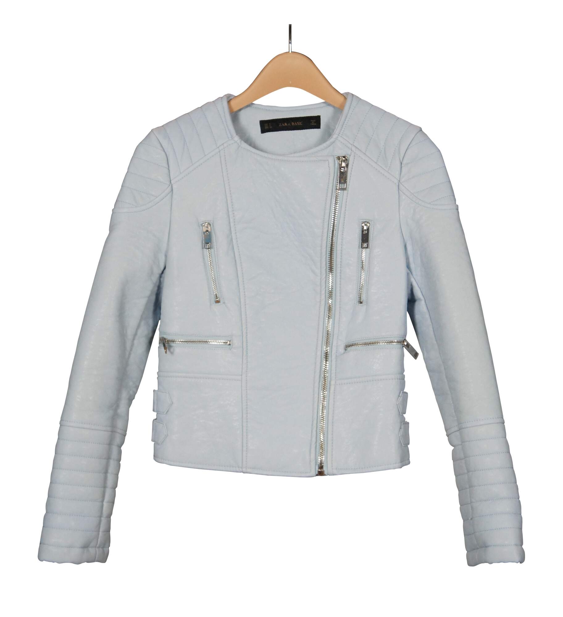 Women | Zara Leather Jacket Size Large but coul | Yaga SA-anthinhphatland.vn