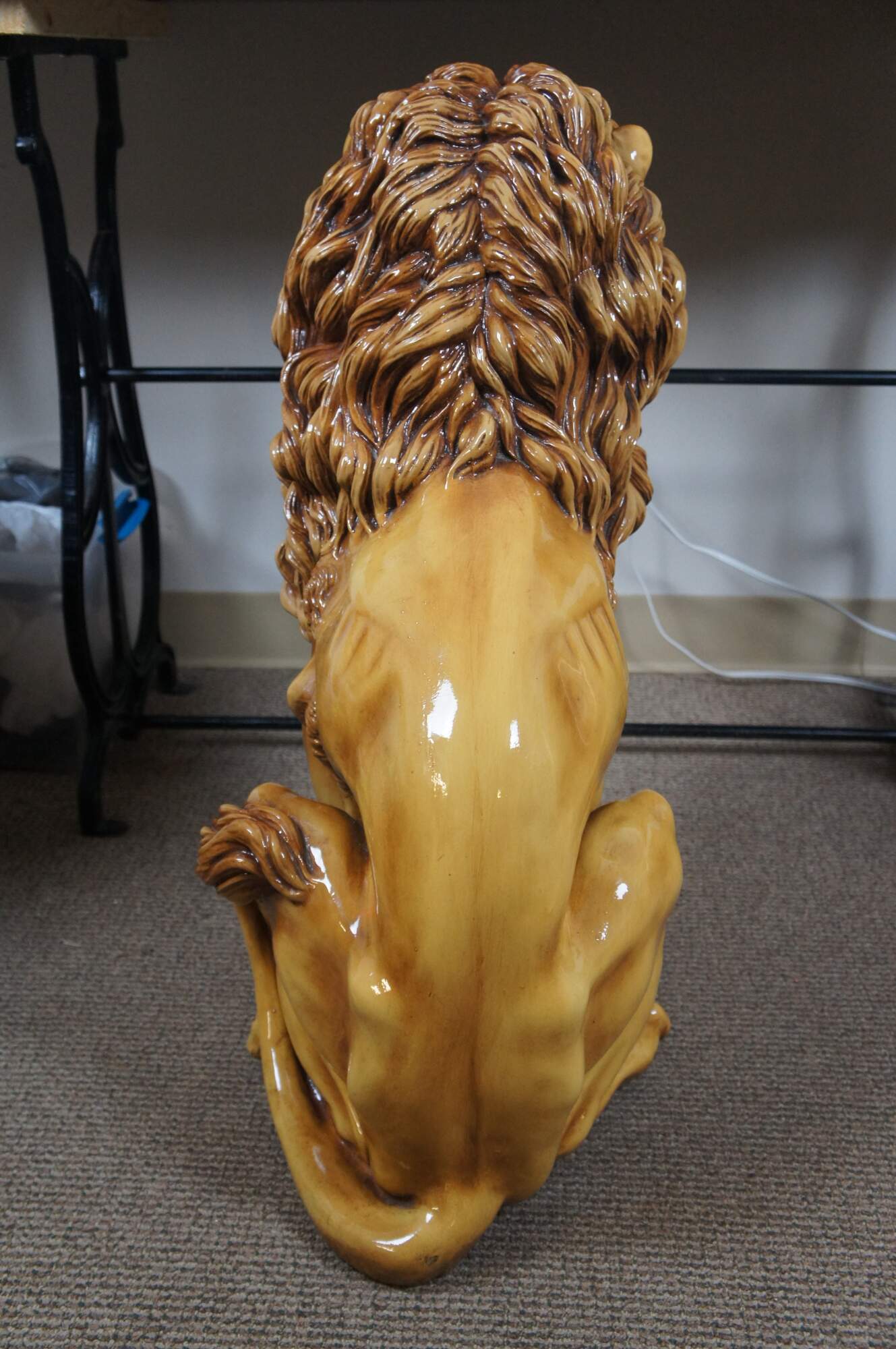 1970's Large Scale Molded Resin Boxer Dog Statue or Sculpture Style of  Marwal Industries – warehouse 414