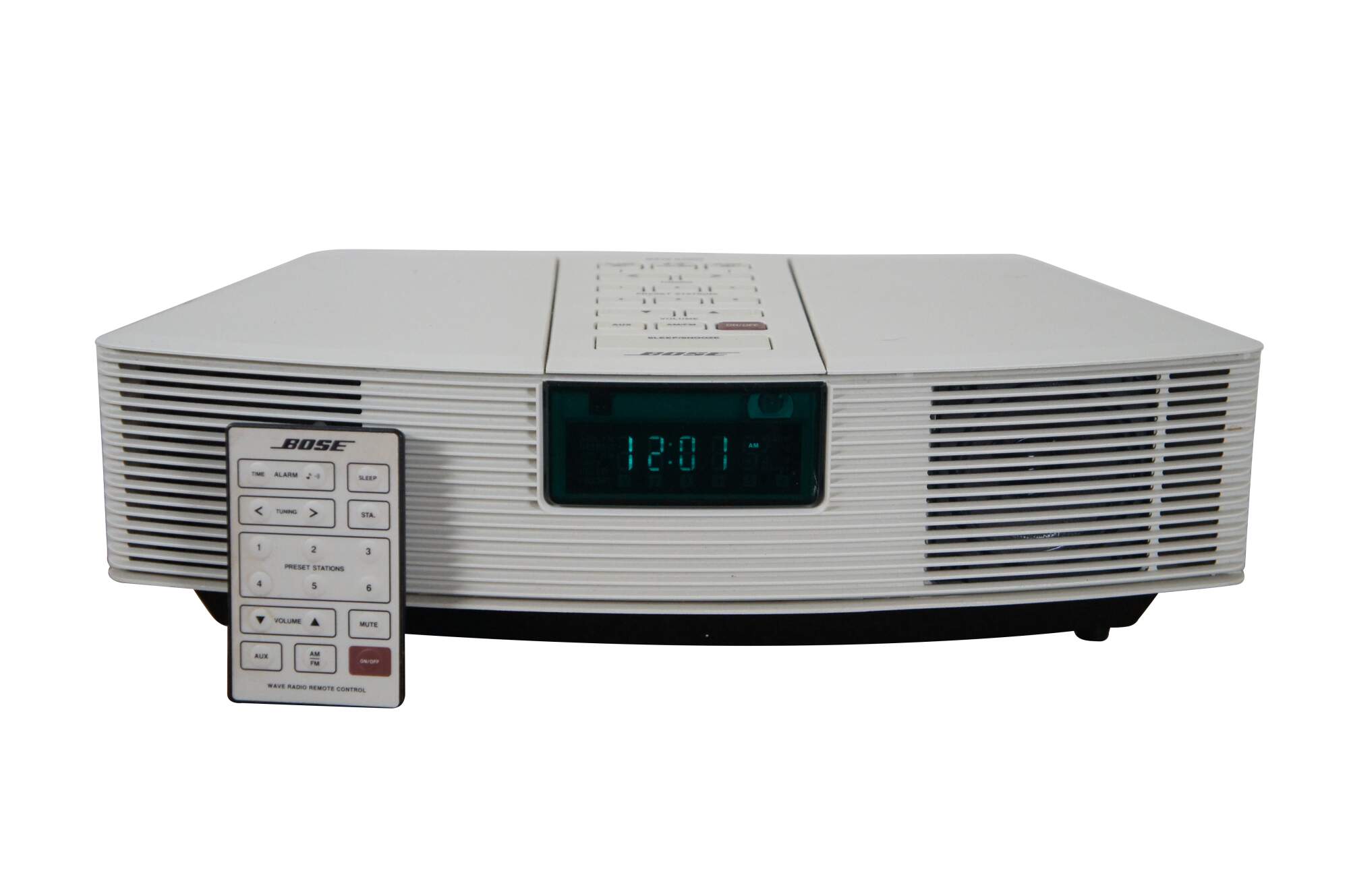 Agent Velkendt Visne Vintage Bose Wave Radio Alarm Clock Stereo Model AWR1-1W 14"