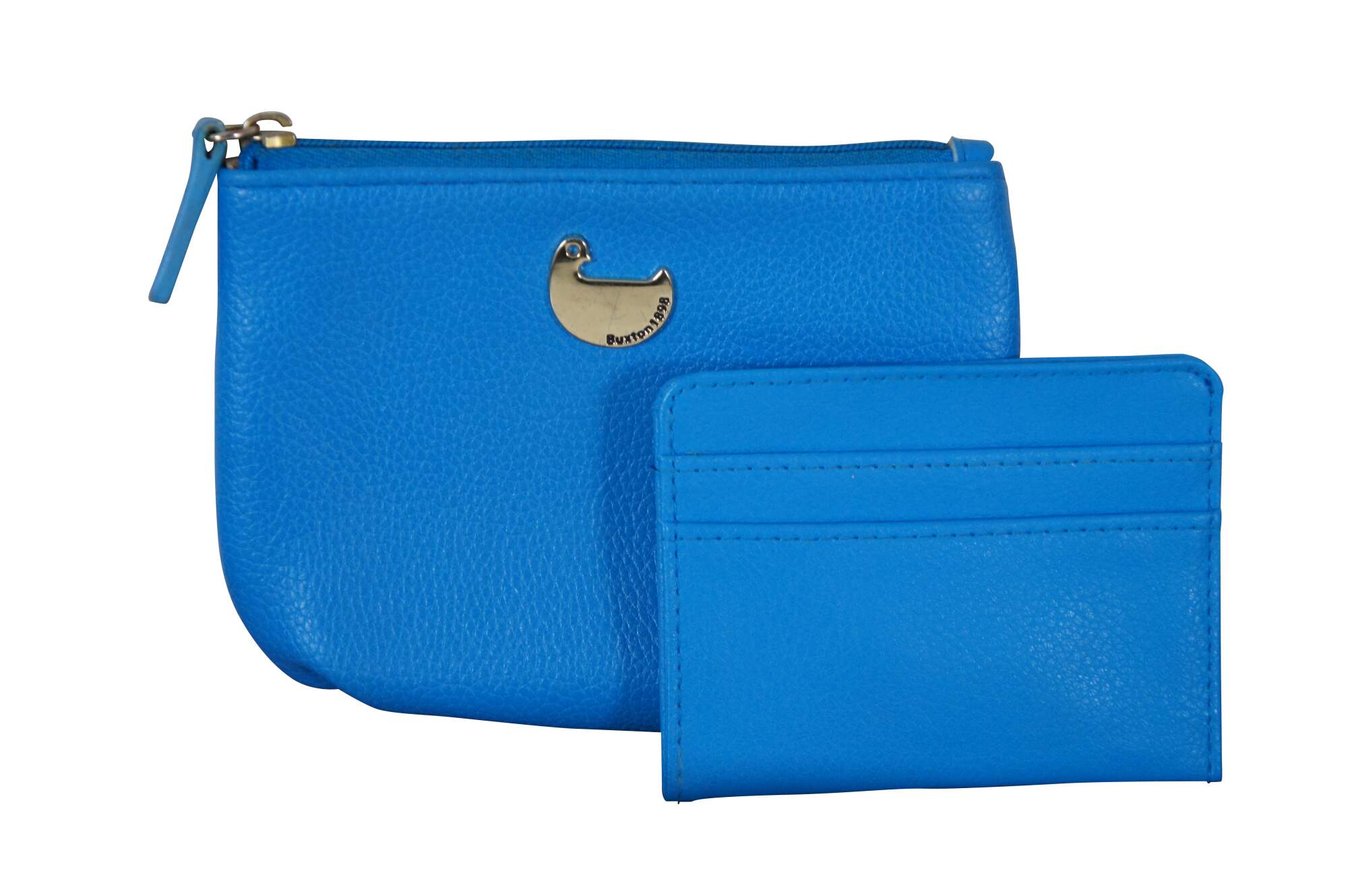 Elphe dutch leather wallet - Yale Blue - Brontibay