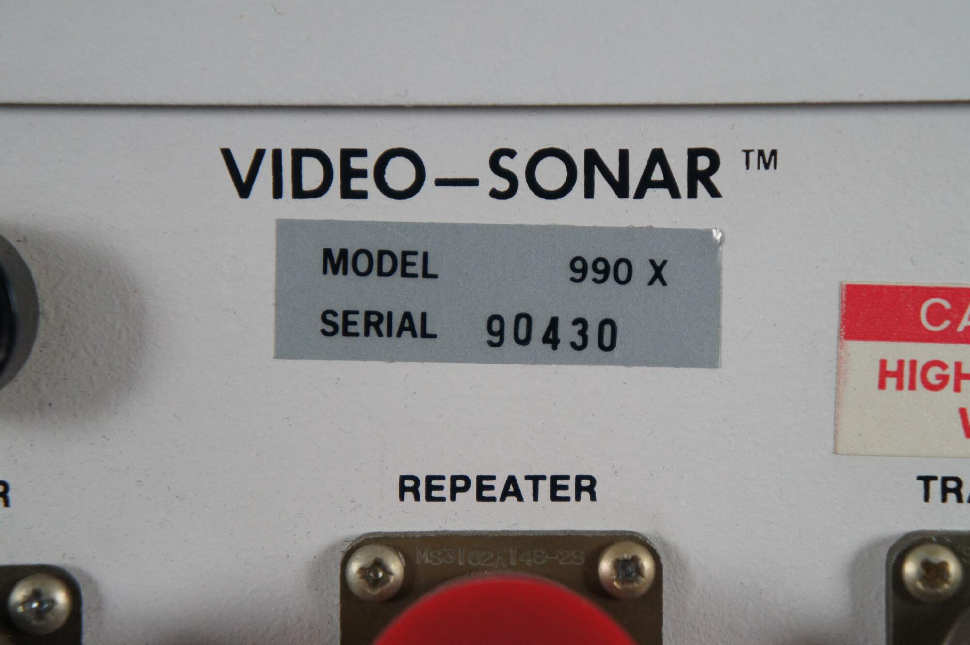 Vintage 1970s Vexilar Zoom Video Sonar Model 990 Nautical Ice Fishing 11