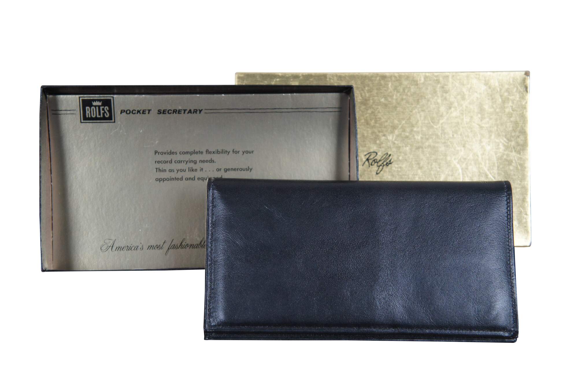 fishing license wallet, cowhide with transparent pockets